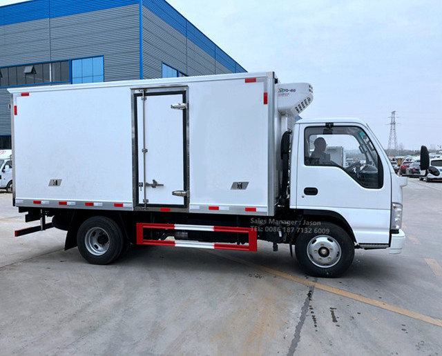 5T Hot Sales I-SUZU 100P  truck for Frozen meat, fish, fresh vegetables,Vaccine Refrigerator Truck