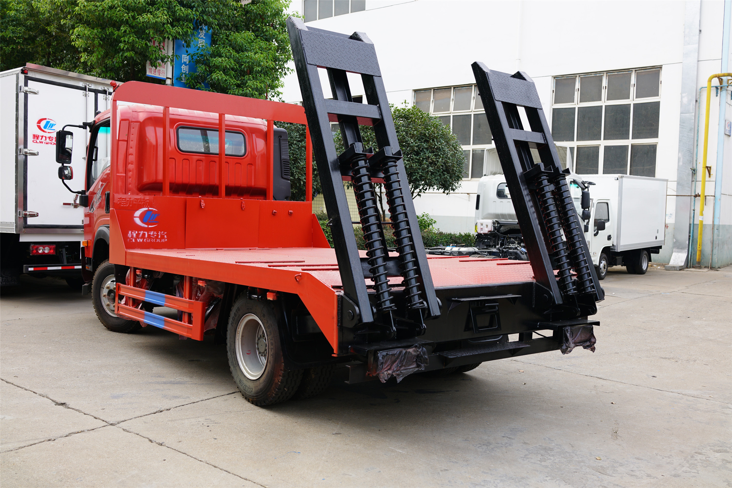 4x2 flat bed transport truck for sale