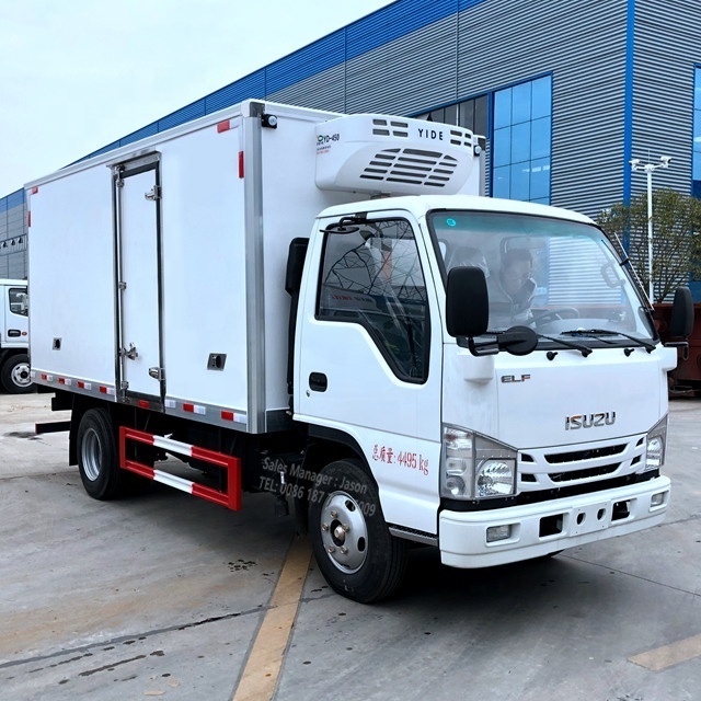 5T Hot Sales I-SUZU 100P  truck for Frozen meat, fish, fresh vegetables,Vaccine Refrigerator Truck