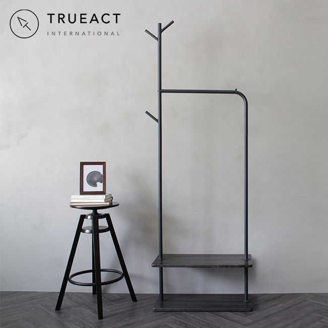 Free Standing Wood Coat Rack | Taiwan | Tree Shaped | Hanging Rail Stand