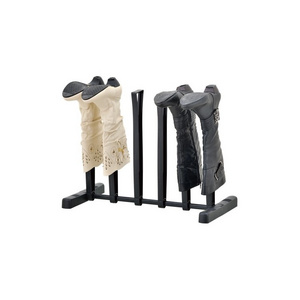 Living Room Furniture 3 pair metal boot shoe vertical standing rack organizer