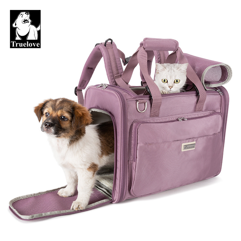 Truelove Hot Selling Wholesale Outdoor Foldable Pet Backpack Cat Dog Travel Hands-free Pet Carrier