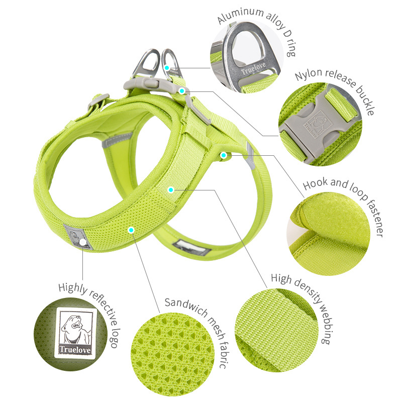 Truelove Multi-Size Dog Harness Ensuring the Perfect Fit for All Breeds