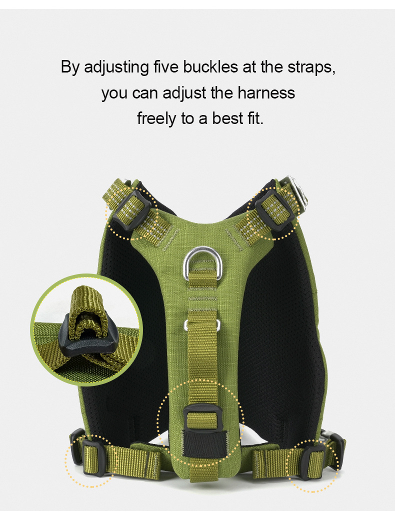 Truelove Dog Tracking Harness Wholesale In Stock Adjustable Dog Backpack Harness