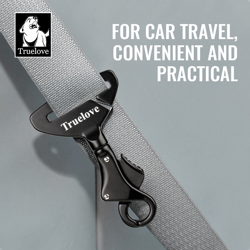 Truelove Dog Seat Belt Clip dog Saftey Car Belt Accessories lightweihgt Aluminium Alloy Dog Saftey Car Belt Accessories