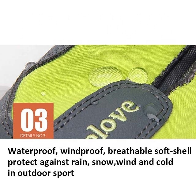 TrueloveBlack Pet Dog Boots Waterproof Shoes for Dogs with Reflective Strips Rugged Anti-Slip Sole