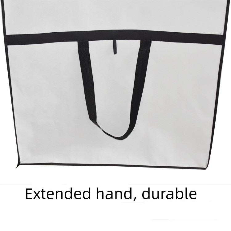 Wedding dust cover Wedding dress dual-purpose bag Dust bag large and wide folding portable dust cover