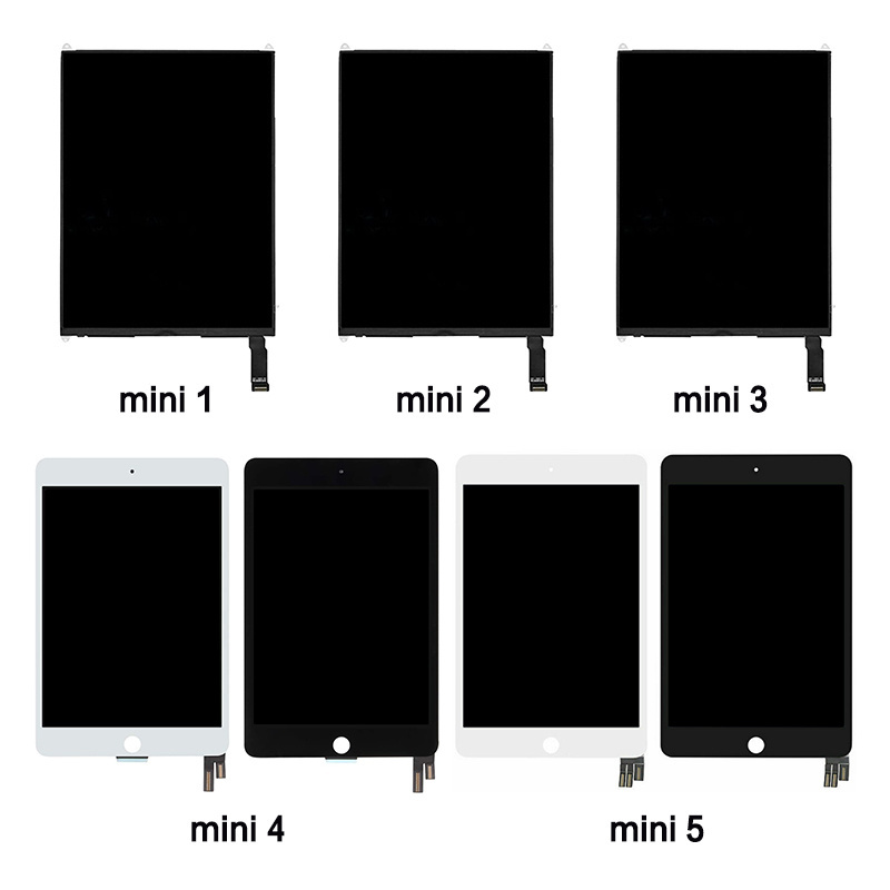 Wholesale Price Screens Replacement For Ipad Lcd 4 5 6 7 8 Air Mini 1 2 3 4 5 6 A2197 A2200 A2198 touch screen assembly