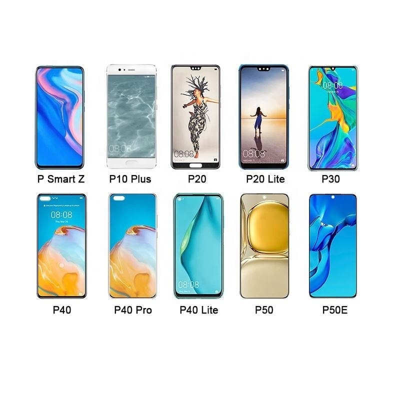 for Huawei P10 P20 Lite P30 P40 Pro P50 LCD for Huawei Mate X 10 20 30 Pro 40 Display for Huawei Nova 5 5i 6 7 Pro 8 8i 9 Screen