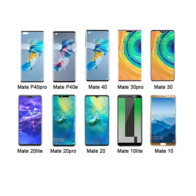 for Huawei P10 P20 Lite P30 P40 Pro P50 LCD for Huawei Mate X 10 20 30 Pro 40 Display for Huawei Nova 5 5i 6 7 Pro 8 8i 9 Screen