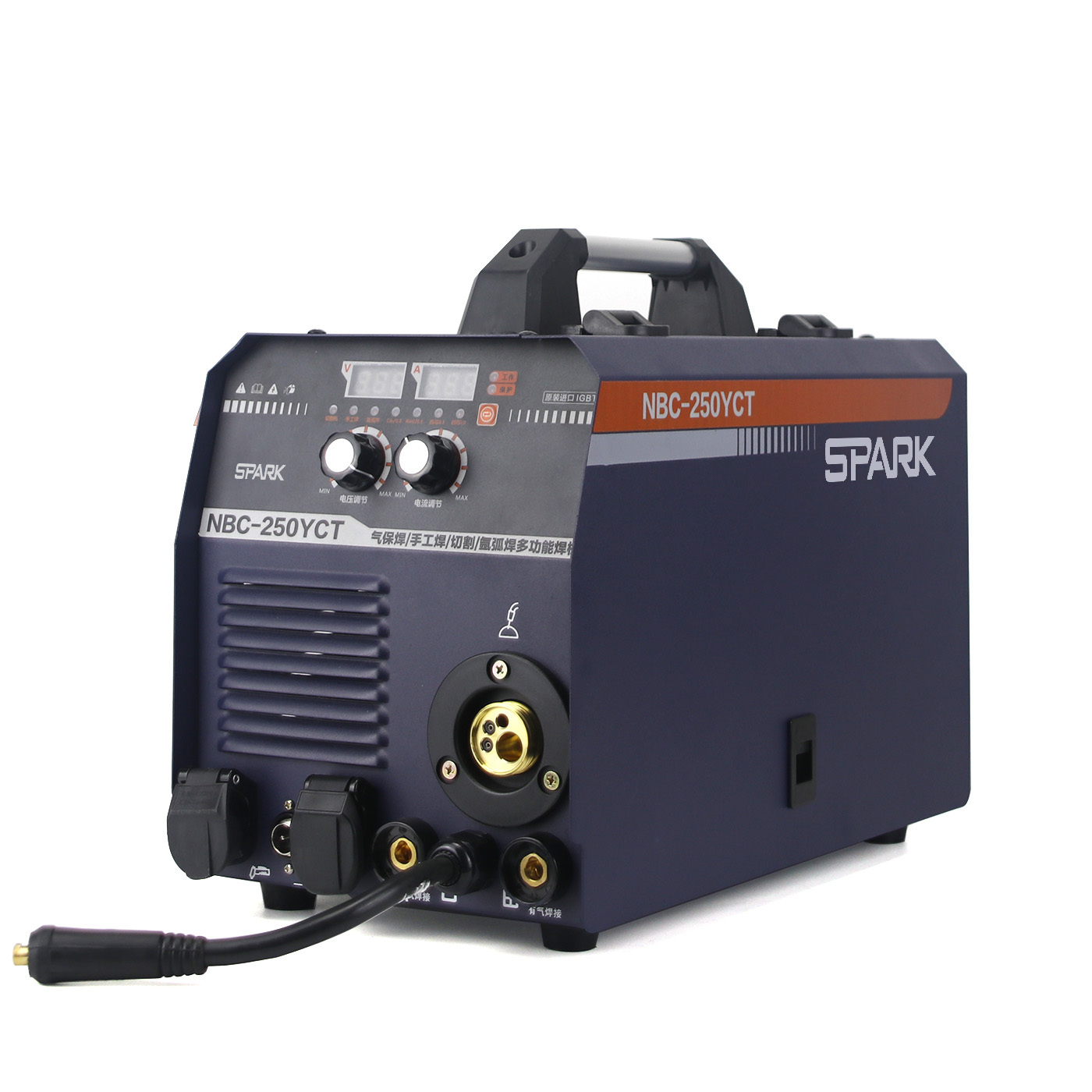 Multifunctional Nbc 250 Smart Stick Welders Hand Held Welder Tig And Mig Mag Co2 5 In 1 Professional Welding Machine