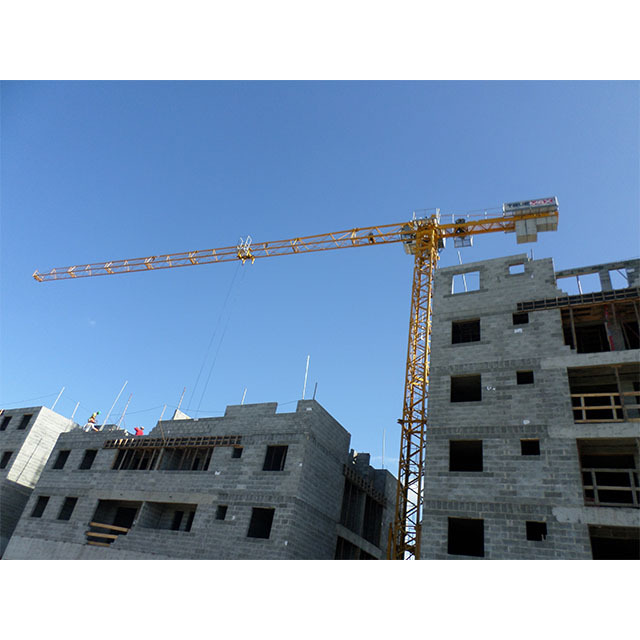 Model types TC 6024 construction hoist flat-top tower crane of sale