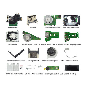 for Sony PlayStation 4 Slim Parts Internal Cooling Fan Power Supply DVD Drive Power Eject Button LED Board