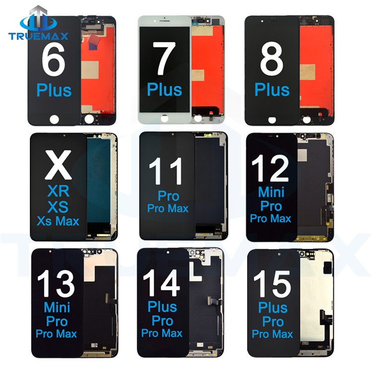 Replacement 100% Tested For iPhone X 11 12 13 14 Pro Max Oled Lcd Original For Iphone 6 6s 7 8 Plus Display Lcd Screen