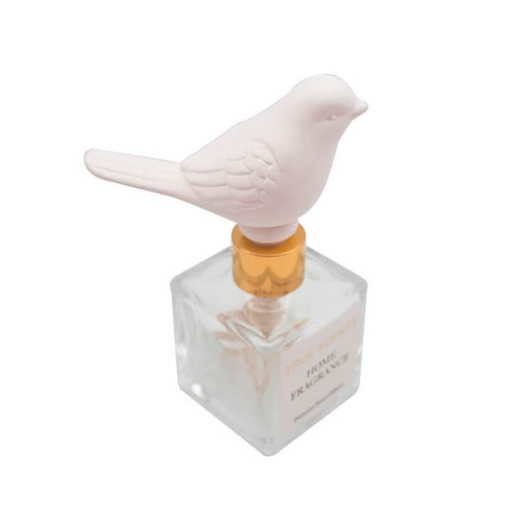 Home Decor Series Bird Shape Aroma Stone with Glass Diffuser,Home Fragrant Gypsum