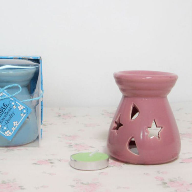 Mini Ceramic Melts Burner Christmas Candle Wax Warmer