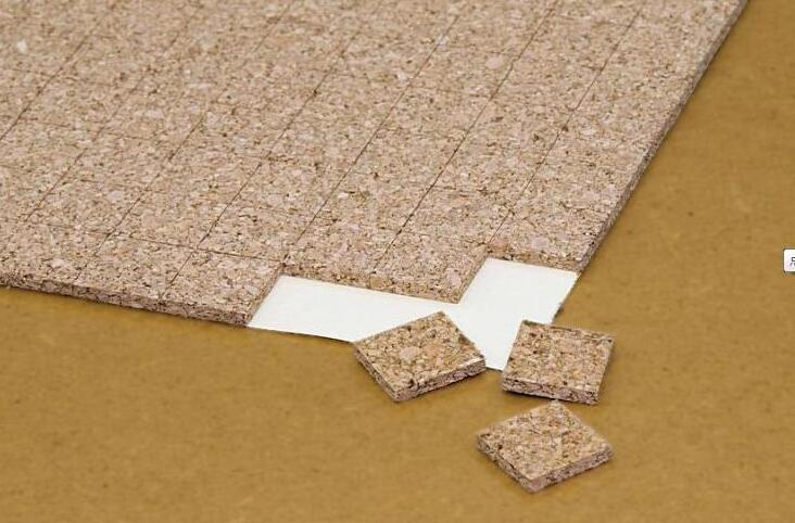 Cork Pads Cling Foam For Glass Protecting On Rolls Of Self-adhesive Square Cork Spacers Pads Vacuum Lifter Glass