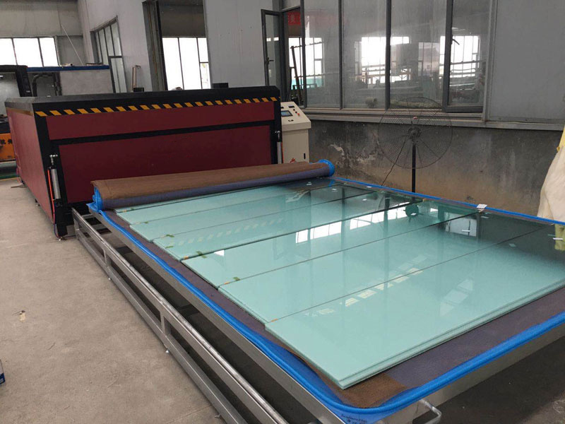 Single Layer Single Station Laminated Glass Oven Automatic Glass Laminating Machine