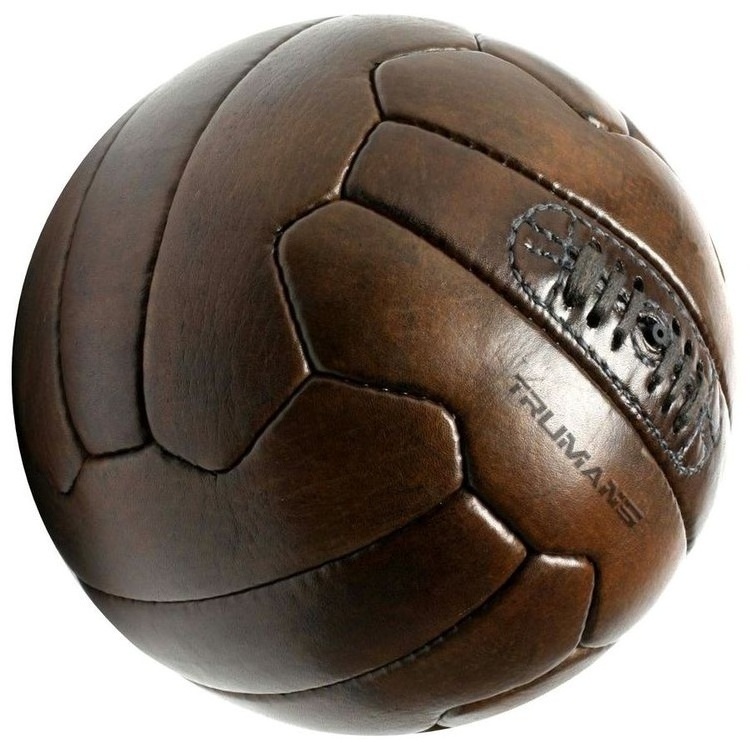 Best Quality Hand Made Genuine Leather Vintage Style Football Old Fashion Antique Soccer Ball