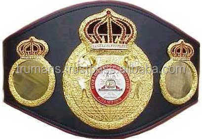 Pakistan factory made OEM boxing bjj fitness muay thai wrestling gym club championship belt