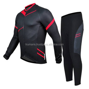 Full Sleeve Jersey Padded Tights Cycling Suit