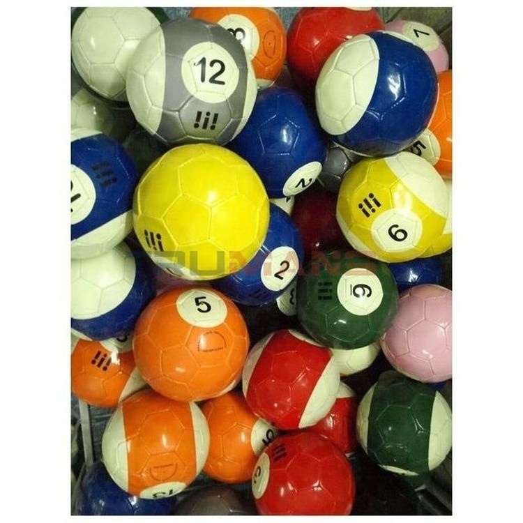 High Quality Hand Stitched Solid Green Snookball Billiard Soccer Ball Pool Ball