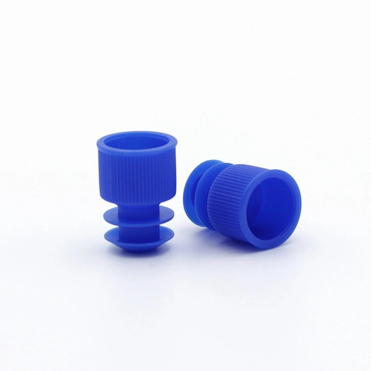 Laboratory plastic test tube stopper Flange Cap for test tubes 12mm 13mm 16mm