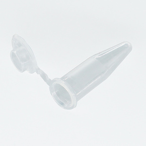 ISO certificated 1.5ml microcentrifuge vials tube with sanp cap