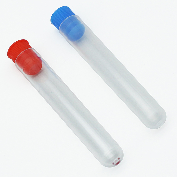 Laboratory plastic test tube stopper Flange Cap for test tubes 12mm 13mm 16mm