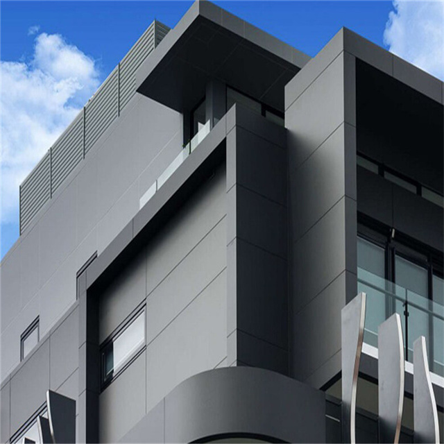 grain decorative ceiling board stone claddingg Aluminum Metal Composite Panel For Facades