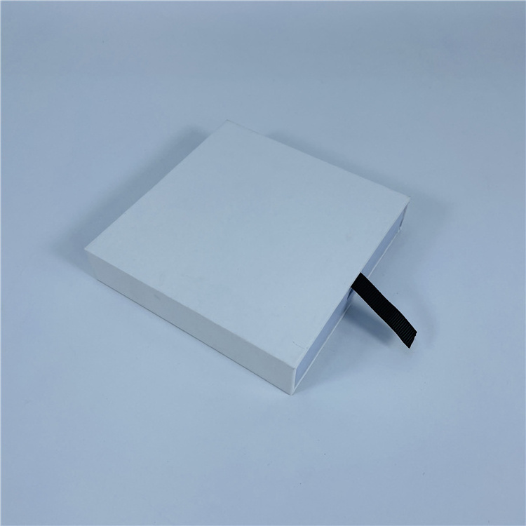 11x11x2cm Recyclable Storage Jewellery Drawer Sliding Boxes Transparent Square Plastic Film Dustproof Jewelry Packaging