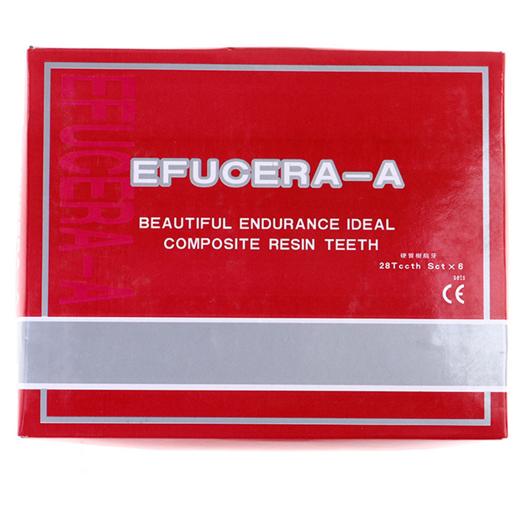 High Quality Hard Denture Resin Teeth Artificial Multi Layer Synthetic Acrylic Resin Teeth