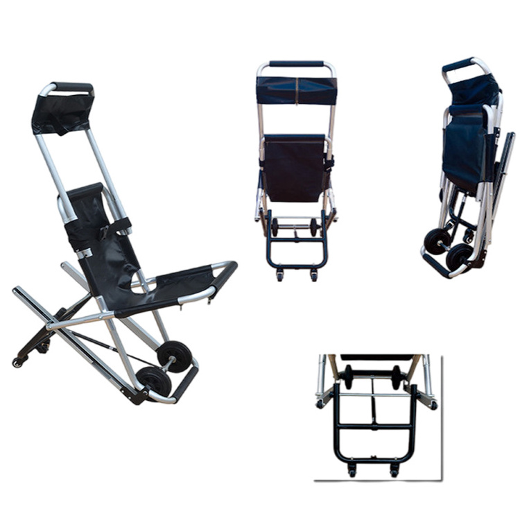 Hot Sale High Quality Ambulance Rescue Aluminum Alloy Folding Chair Stair Stretcher