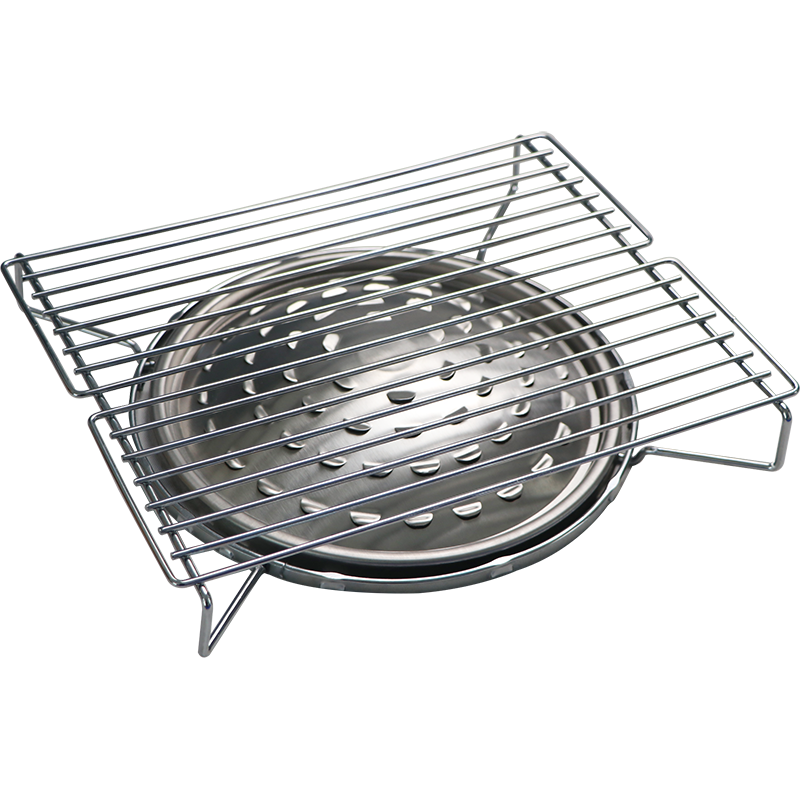 Stainless Steel stovetop BBQ grill   Camping Barbecue Grid bbq Grill