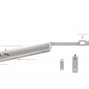 TRUMY Other Furniture Hardware 250-500 Mm Free Stop System Kitchen Cabinet Hydraulic Lift Door Support Flap Lid Stay Hinge