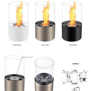 Bio-ethanol tabletop fireplace