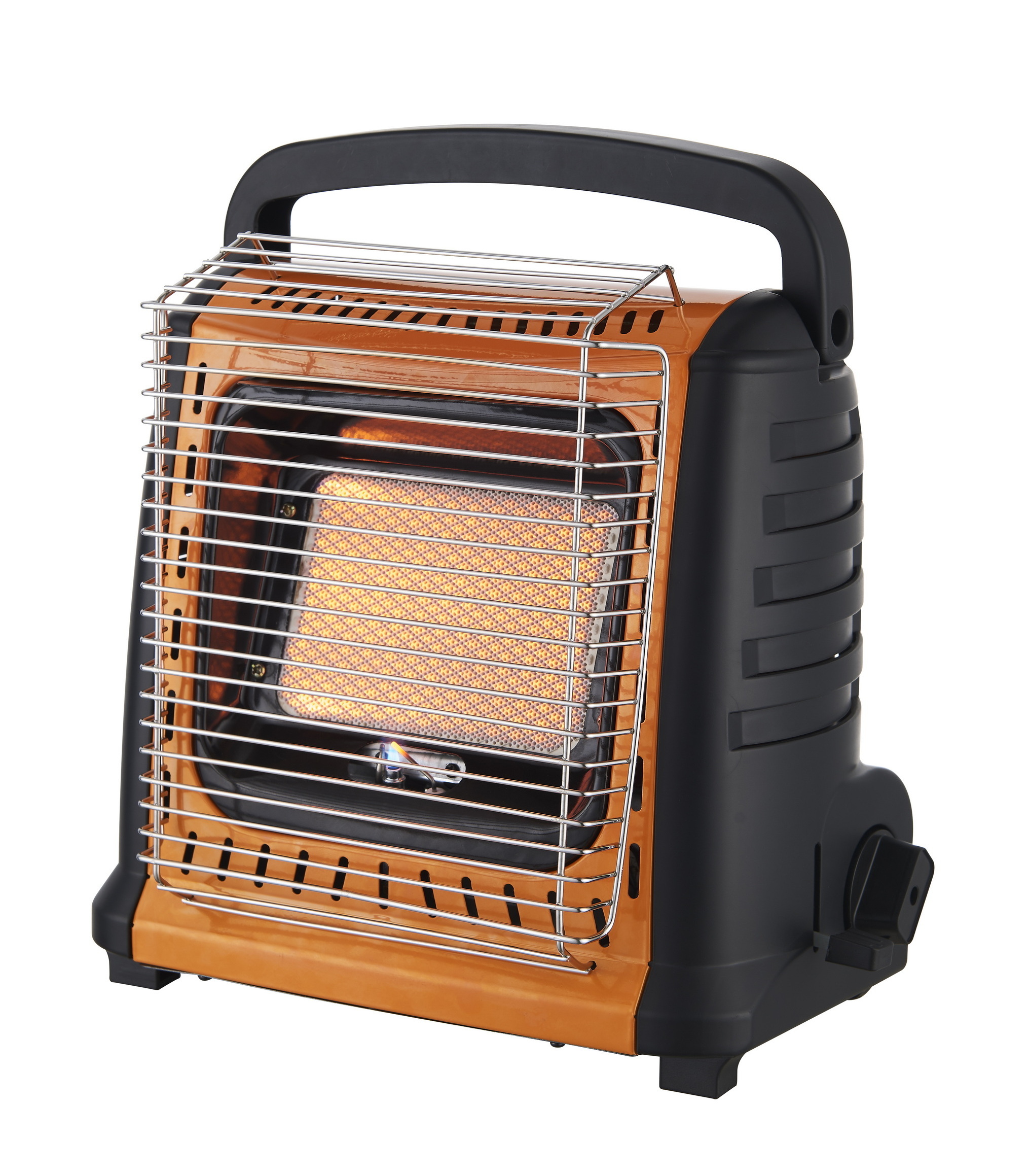 portable camping patio butane gas heater for outdoor use