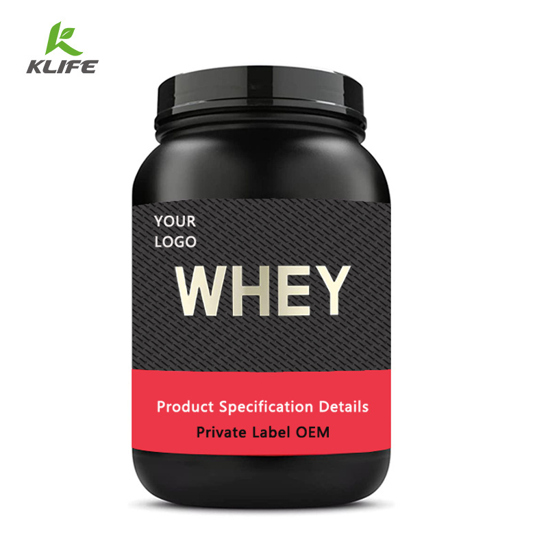 OEM Private label Whey Protein Powder customized flavors Gold Standard Optimum Nutrition WPI 90% Isolate