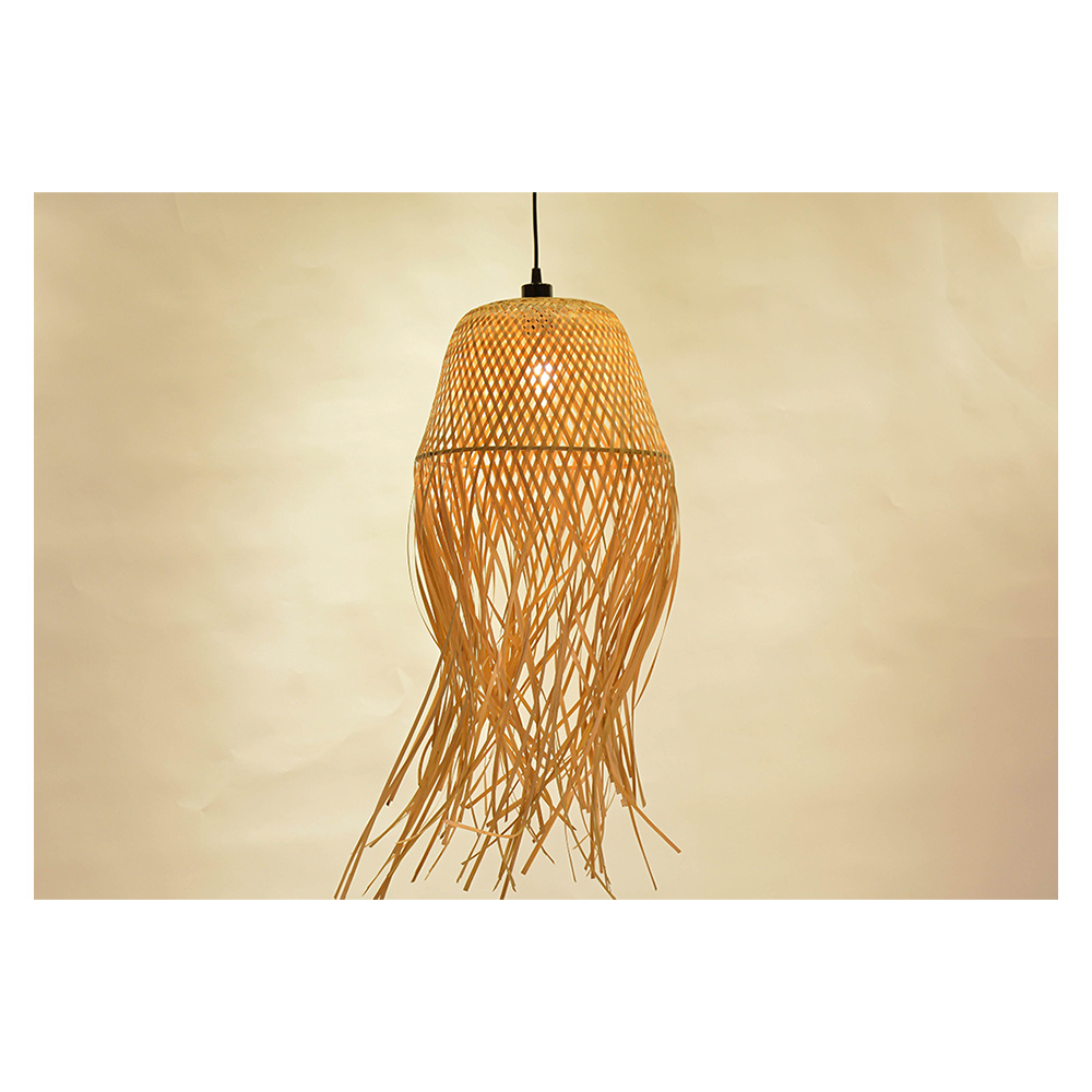 Natural Bamboo Ceiling Light Modern Bamboo Pendant Light Wicker Lamps Bamboo Lamp chandeliers Pendant Lights