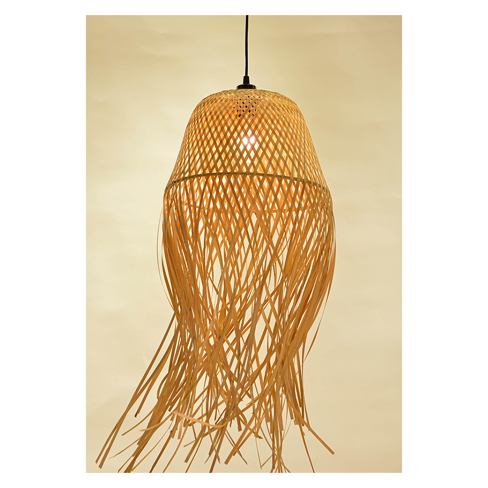 Natural Bamboo Ceiling Light Modern Bamboo Pendant Light Wicker Lamps Bamboo Lamp chandeliers Pendant Lights