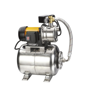 1200w 1.6hp stainless steel shallow well pump booster system with pressure tank