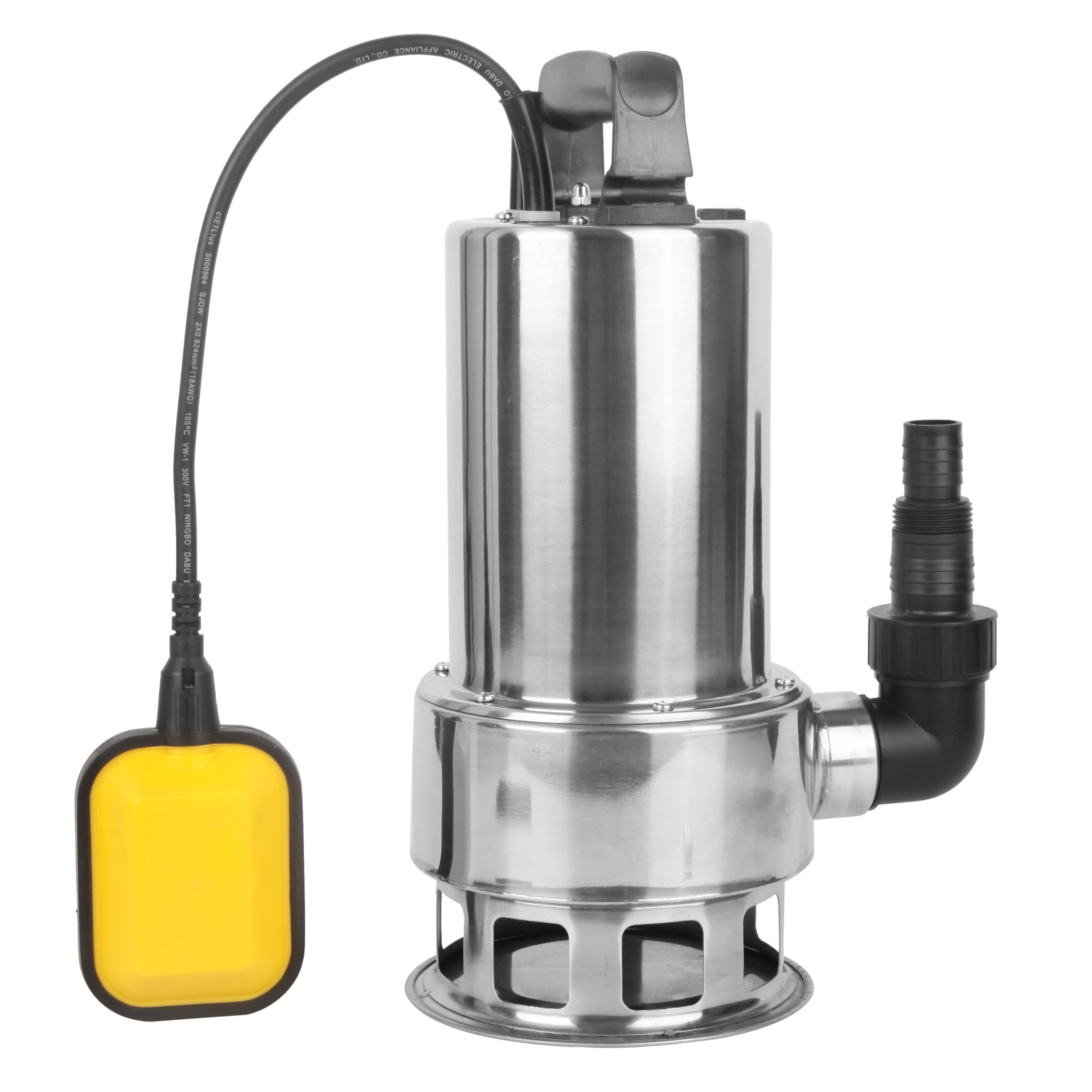 1hp 115v Stainless Steel Submersible Sump Dirty Water Pump For Garden Use And Home Dewatering