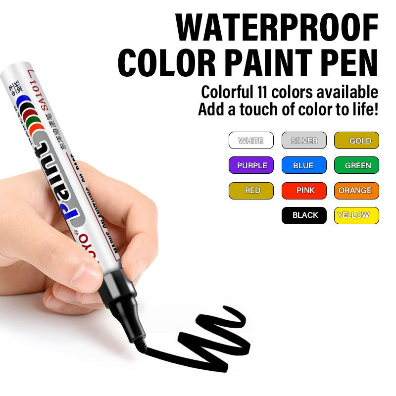 TOYO Waterproof Car Tyre Tire Tread Tire Paint Pen Marker DIY Art Drawing Pen Tool