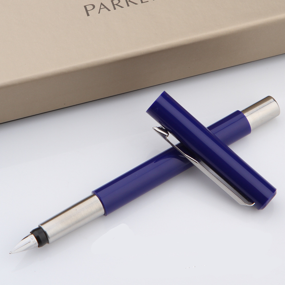 German brand silver parker fountain pen