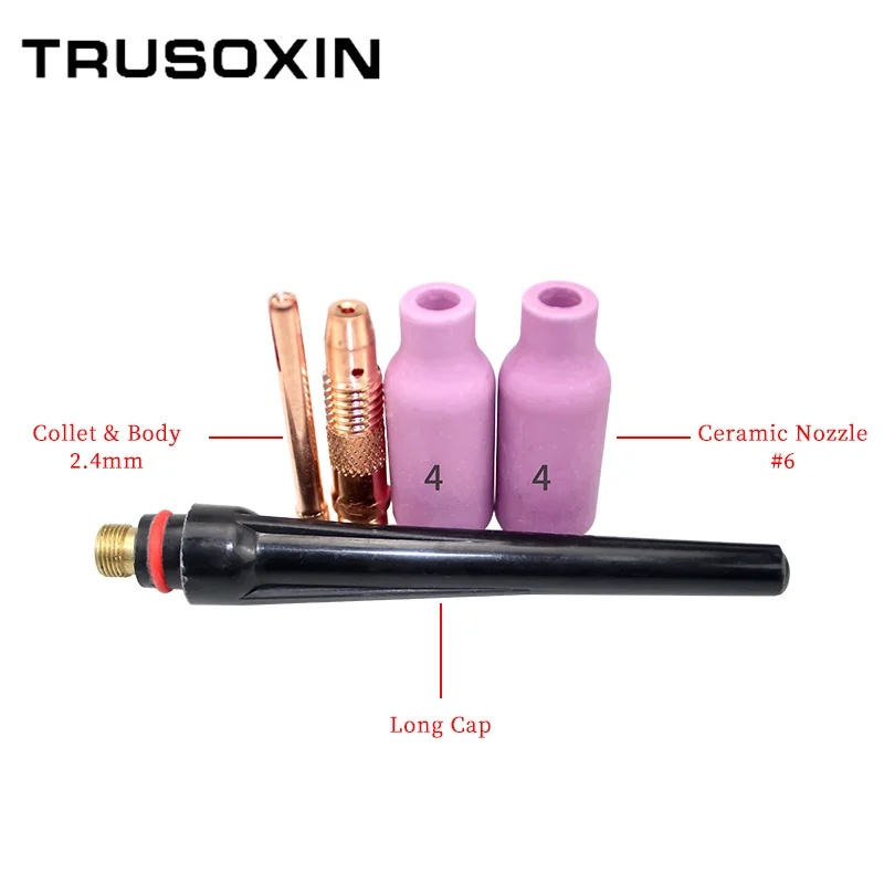 WP17-FV TIG Torch Tungsten Arc WP17 Argon 3m 12.1ft Air Cooled WP-17 Flexible Head Gas Valve TIG Welding Torch Set Accessories