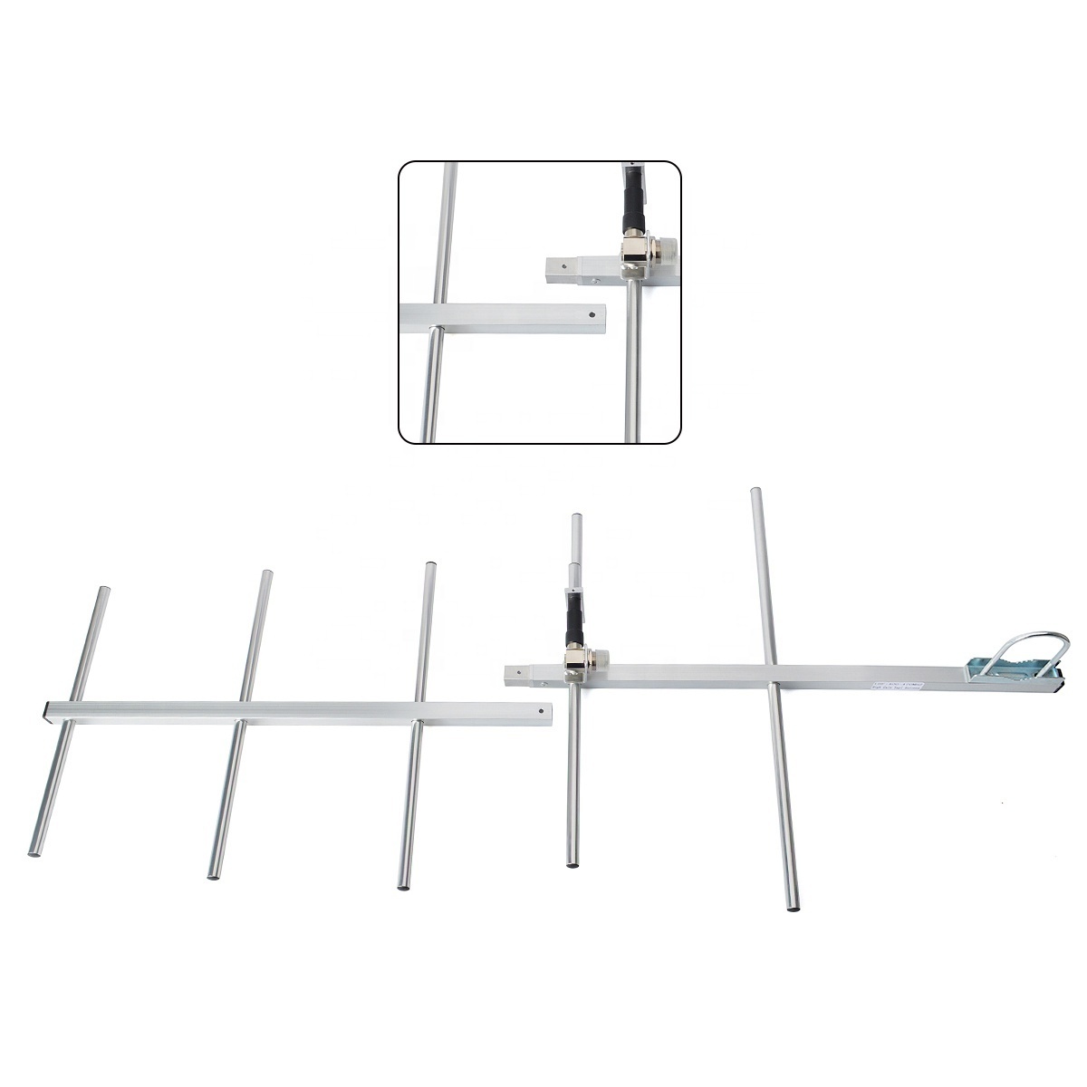 HYS YAGI Antenna High Gain 9dBi UHF 70cm UHF 400-470 MHz 5 Elements Base Antenna For Motorola Repeater Kenwood Baofeng Radio