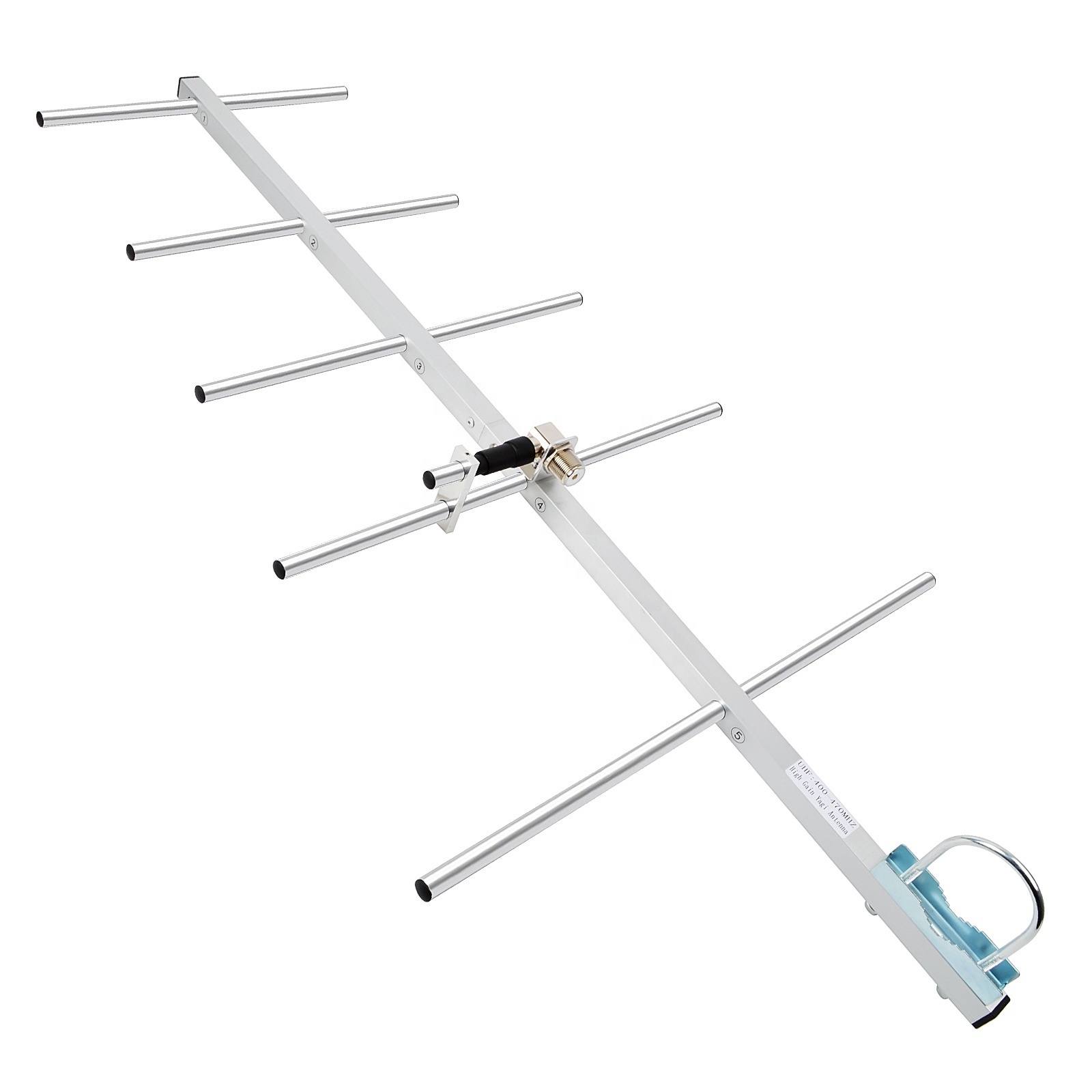 HYS YAGI Antenna High Gain 9dBi UHF 70cm UHF 400-470 MHz 5 Elements Base Antenna For Motorola Repeater Kenwood Baofeng Radio