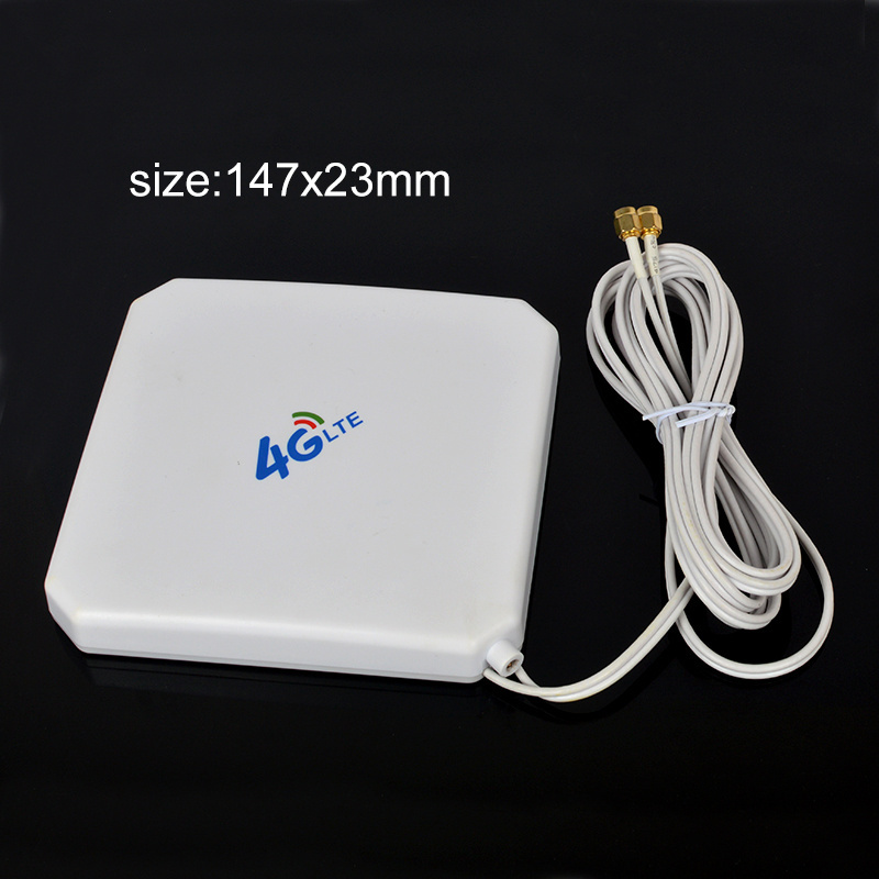 Indoor High gain 35dbi LTE 4G Modem External Panel Antenna For Huawei