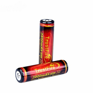 Trustfire 3.7V 3400mAH Rechargeable Li-ion Lithium 18650 Battery Bat Cell