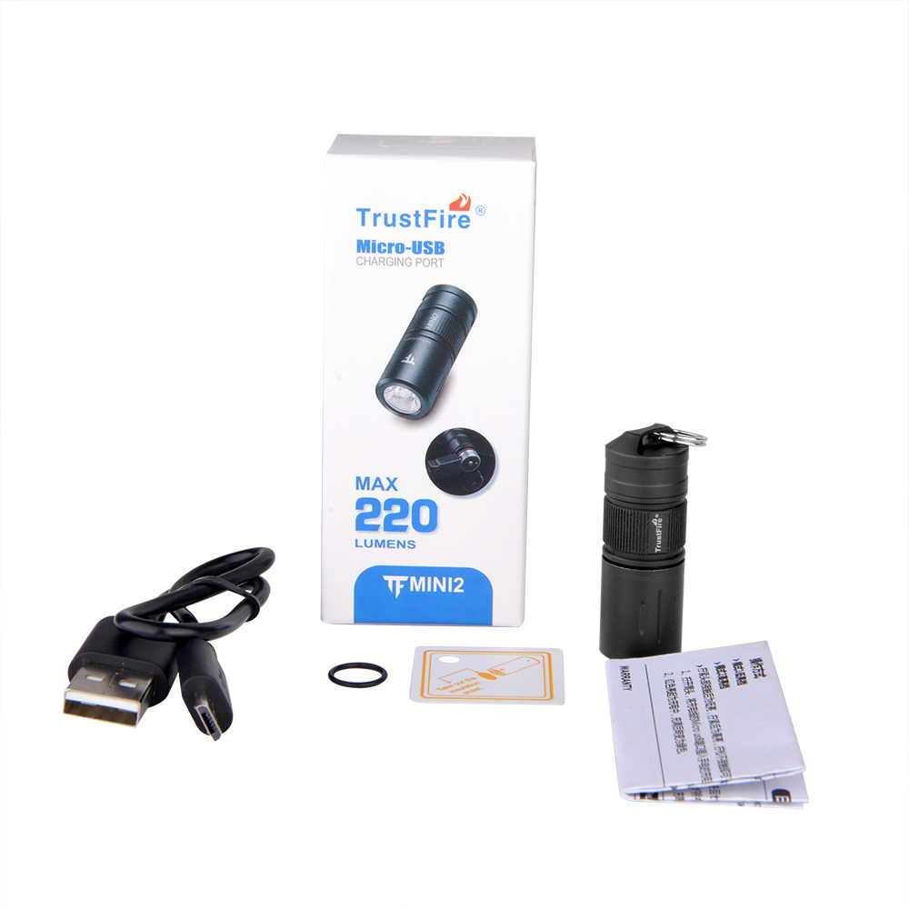 Free Shipping TrustFire Lightweight and Tiny EDC USB MINI Torch light